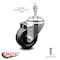 Service Caster 3 Inch Phenolic Wheel Swivel 10mm Threaded Stem Caster SCC-TS20S314-PHS-M1015 - alternate 1